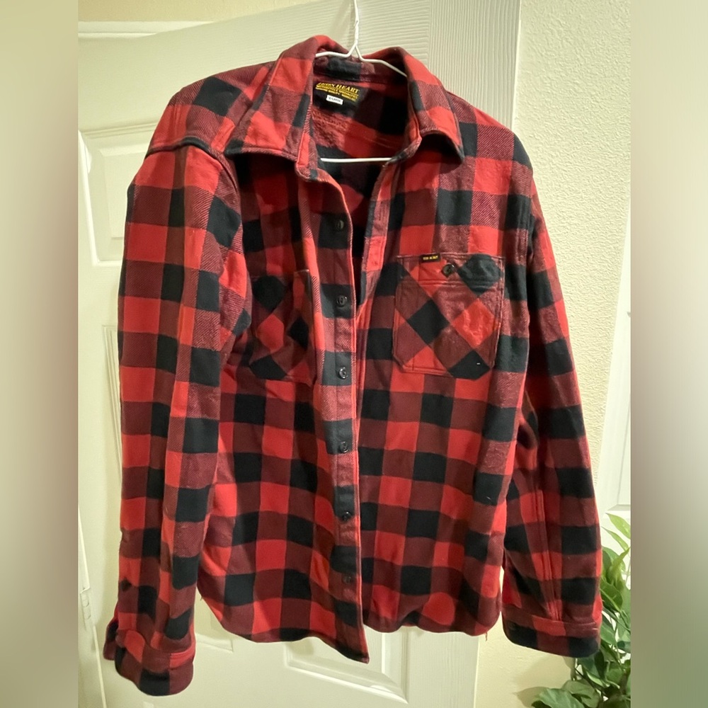 Iron heart flannel